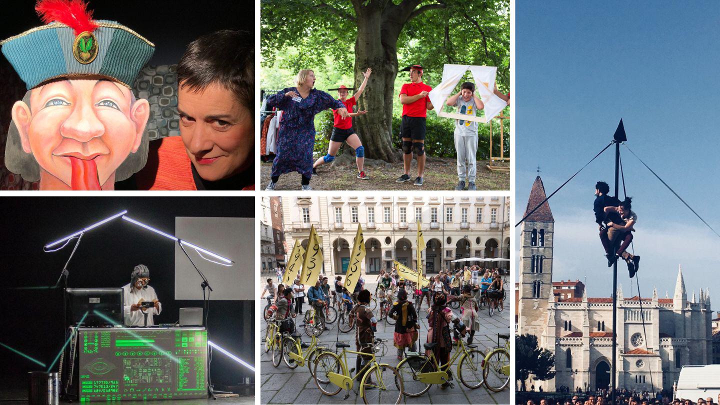 Copertina per Il teatro nell'estate di Gorizia, commedie e artisti di strada sul confine